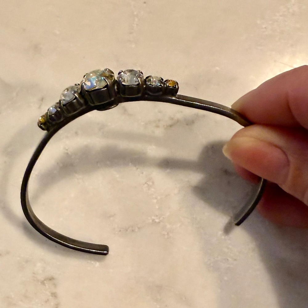 Sorrelli Large Rhinestone Cuff - Picture 5 of 5